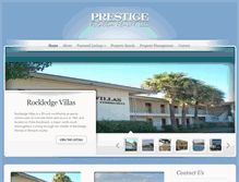 Tablet Screenshot of prestigeflrealty.com